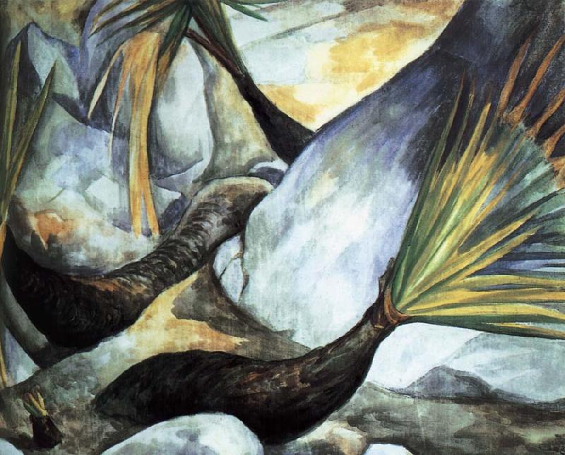 Diego Rivera Root oil painting image